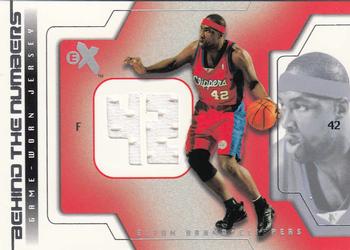 2003-04 E-X - Behind the Numbers Game-Used #EB-BTNGU Elton Brand Front