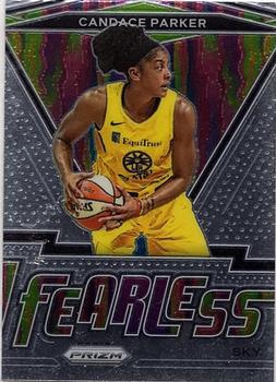 2021 Panini Prizm WNBA - Fearless #8 Candace Parker Front