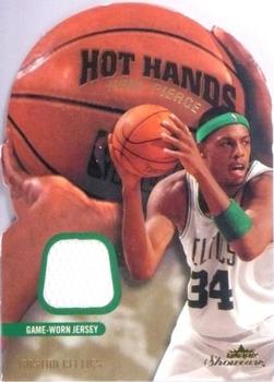 2003-04 Fleer Showcase - Hot Hands Game-Used #HH-PP Paul Pierce Front
