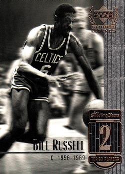 1998-99 Upper Deck Century Legends #2 Bill Russell Front