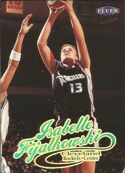 1999 Ultra WNBA #27 Isabelle Fijalkowski Front
