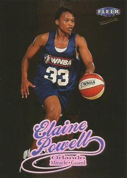 1999 Ultra WNBA #47 Elaine Powell Front