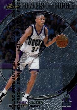 1999-00 Finest #247 Ray Allen Front