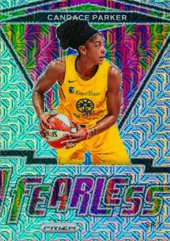 2021 Panini Prizm WNBA - Fearless Prizms Mojo #8 Candace Parker Front