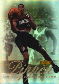 1999-00 Flair Showcase #52 Scottie Pippen Front