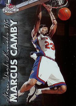 1999-00 Fleer Force #30 Marcus Camby Front
