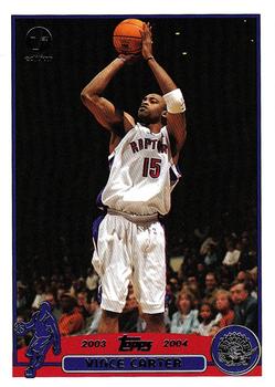 2003-04 Topps 1st Edition #15 Vince Carter Front