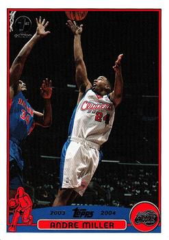 2003-04 Topps 1st Edition #24 Andre Miller Front