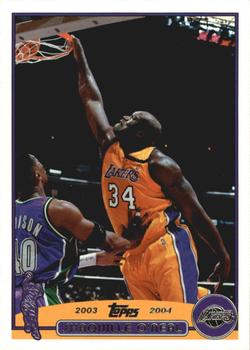 2003-04 Topps - Pre-Production #PP1 Shaquille O'Neal Front
