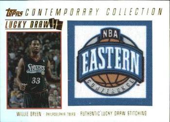 2003-04 Topps Contemporary Collection - Lucky Draw #LD18 Willie Green Front