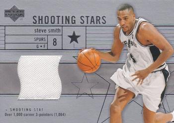2003-04 Upper Deck - Shooting Stars Jerseys #SS-SS Steve Smith Front