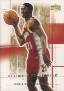 2003-04 Upper Deck Ultimate Collection - Limited #1 Dominique Wilkins Front