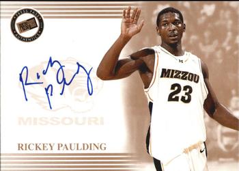 2004 Press Pass - Autographs #NNO Rickey Paulding Front