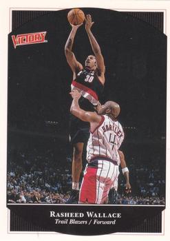 1999-00 Upper Deck Victory #208 Rasheed Wallace Front