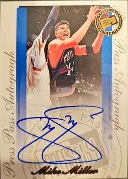 2000 Press Pass SE - Autographs #NNO Mike Miller Front