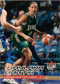 2000 Ultra WNBA #134 Maylana Martin Front