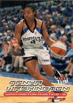 2000 Ultra WNBA #150 Tonya Washington Front