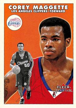 2000-01 Fleer Tradition #42 Corey Maggette Front