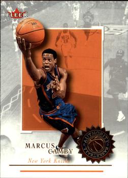 2000-01 Fleer Authority #102 Marcus Camby Front