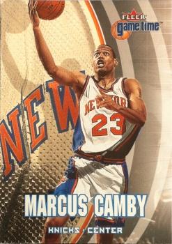 2000-01 Fleer Game Time #74 Marcus Camby Front