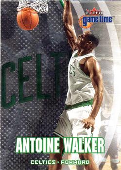 2000-01 Fleer Game Time #86 Antoine Walker Front