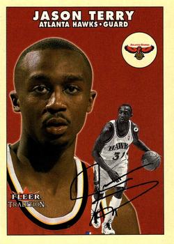2000-01 Fleer Tradition Glossy #9 Jason Terry Front