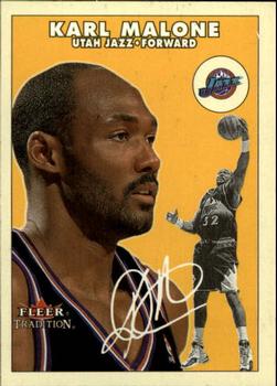 2000-01 Fleer Tradition Glossy #37 Karl Malone Front