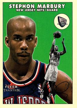 2000-01 Fleer Tradition Glossy #40 Stephon Marbury Front