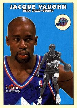 2000-01 Fleer Tradition Glossy #76 Jacque Vaughn Front