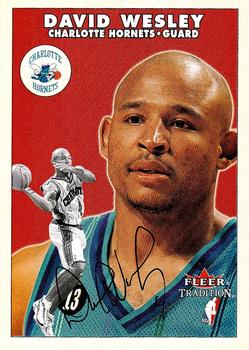 2000-01 Fleer Tradition Glossy #89 David Wesley Front