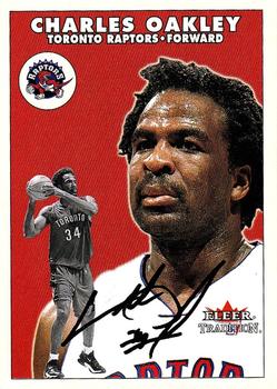 2000-01 Fleer Tradition Glossy #91 Charles Oakley Front