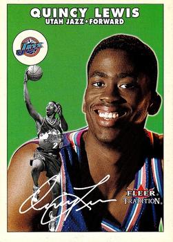 2000-01 Fleer Tradition Glossy #196 Quincy Lewis Front