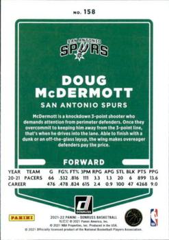 2021-22 Donruss #158 Doug McDermott Back