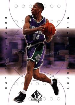 2000-01 SP Authentic #45 Ray Allen Front