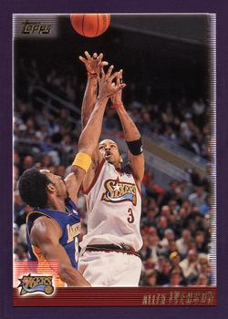 2000-01 Topps #165 Allen Iverson Front
