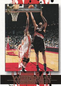 2000-01 Topps Gallery #74 Rasheed Wallace Front