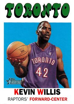 2000-01 Topps Heritage #154 Kevin Willis Front