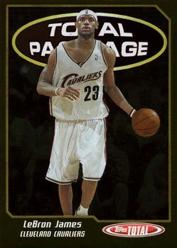 2004-05 Topps Total - Total Package #TP3 Lebron James Front