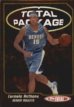 2004-05 Topps Total - Total Package #TP9 Carmelo Anthony Front
