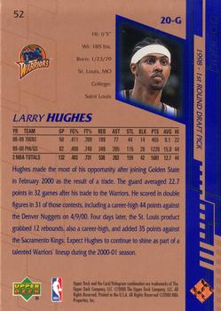 2000-01 Upper Deck #52 Larry Hughes Back