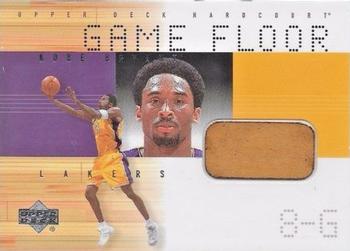 2000-01 Upper Deck Hardcourt - Game Floor #KB-F Kobe Bryant Front