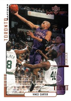 2000-01 Upper Deck MVP #169 Vince Carter Front