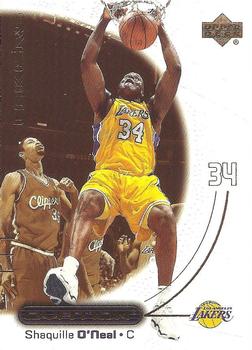 2000-01 Upper Deck Ovation #25 Shaquille O'Neal Front