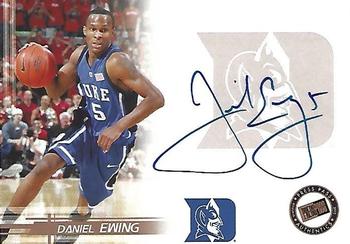 2005 Press Pass - Autographs Bronze School Logos #NNO Daniel Ewing Front
