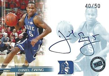 2005 Press Pass - Autographs Blue Player Silhouettes #NNO Daniel Ewing Front