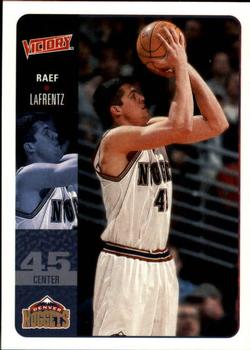 2000-01 Upper Deck Victory #52 Raef LaFrentz Front