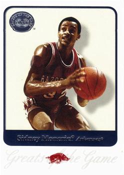 2001 Fleer Greats of the Game #70 Sidney Moncrief Front