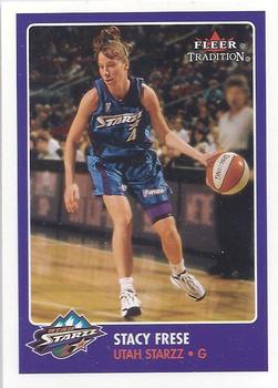 2001 Fleer Tradition WNBA #47 Stacy Frese Front