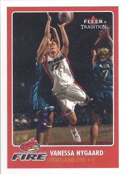 2001 Fleer Tradition WNBA #60 Vanessa Nygaard Front