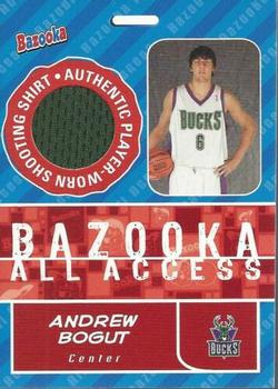 2005-06 Bazooka - All-Access Relics #BAA-ABO Andrew Bogut Front